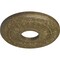 Ekena Millwork Nadia Medallion (Canopies up to 4 7/8"), 12 1/8"OD x 3 5/8"ID x 7/8"P, Mississippi Mud Crackle CM12NAMMC - alternate 3